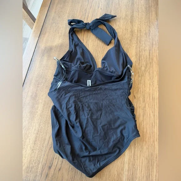 DKNY Tummy Control One Piece Swimsuit - Picture 4 of 4
